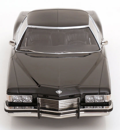 KK Scale 1973 Buick Riviera "Red Rock West" Movie Black 1:18