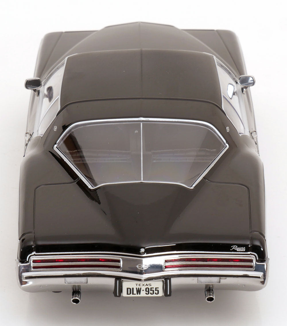 KK Scale 1973 Buick Riviera "Red Rock West" Movie Black 1:18