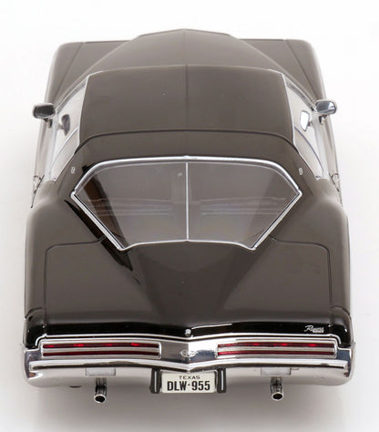 KK Scale 1973 Buick Riviera "Red Rock West" Movie Black 1:18