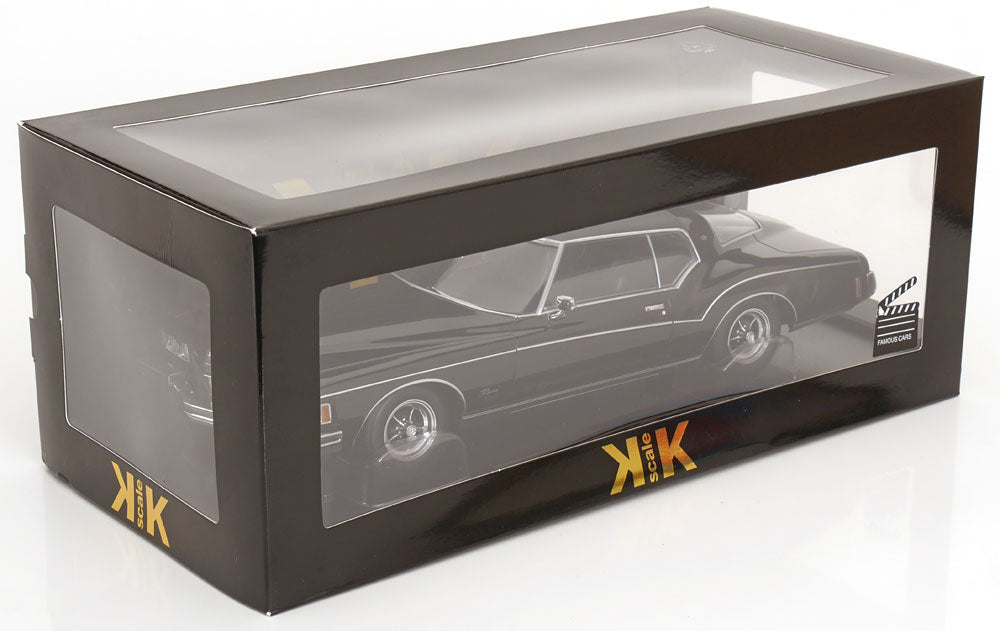 KK Scale 1973 Buick Riviera "Red Rock West" Movie Black 1:18