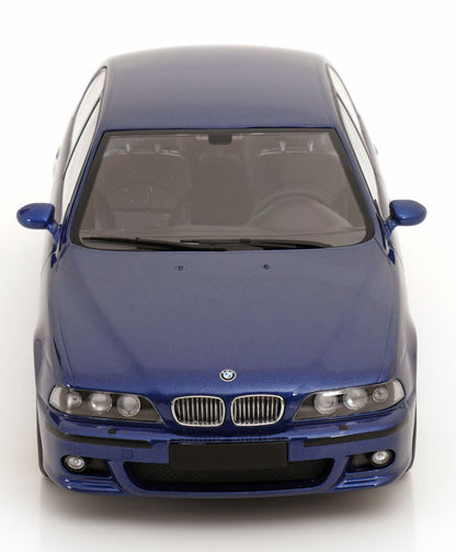 KK Scale 1998 BMW M5 (E39) Sedan Le Mans Blue Metallic 1:18