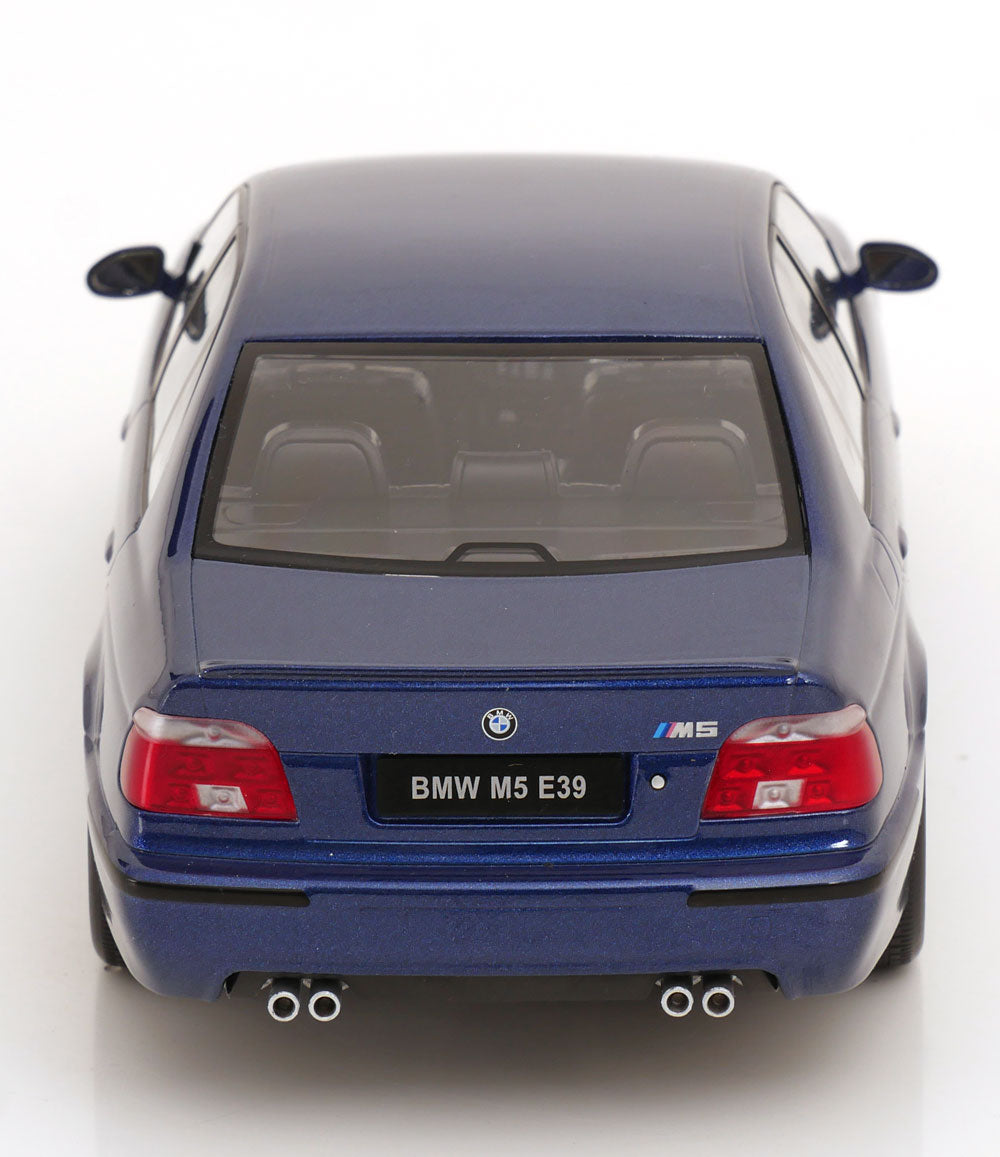 KK Scale 1998 BMW M5 (E39) Sedan Le Mans Blue Metallic 1:18