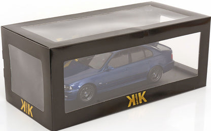 KK Scale 1998 BMW M5 (E39) Sedan Le Mans Blue Metallic 1:18