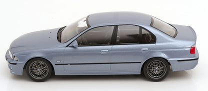 KK Scale 1998 BMW M5 (E39) Sedan Silverstone Blue Metallic 1:18