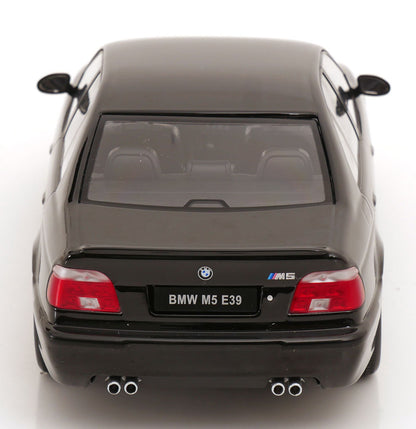 KK Scale 1998 BMW M5 (E39) Sedan Black 1:18