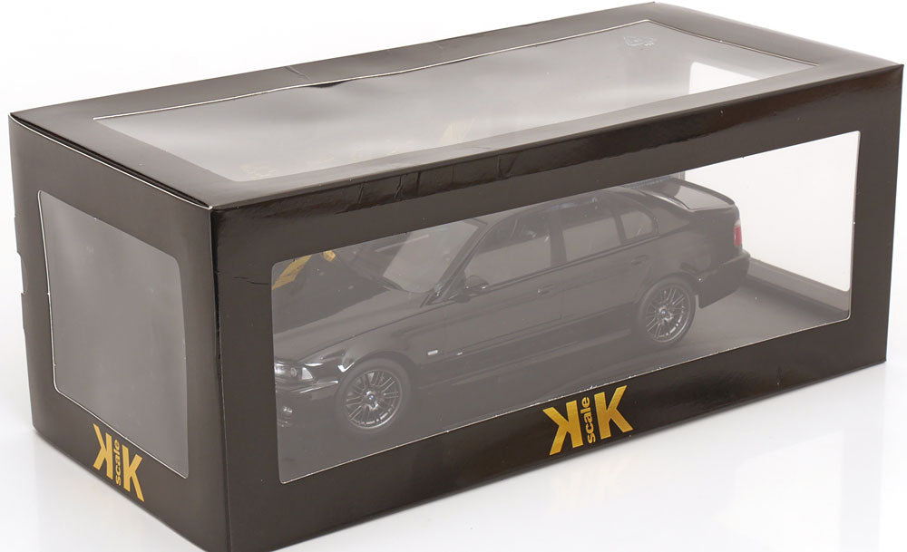 KK Scale 1998 BMW M5 (E39) Sedan Black 1:18