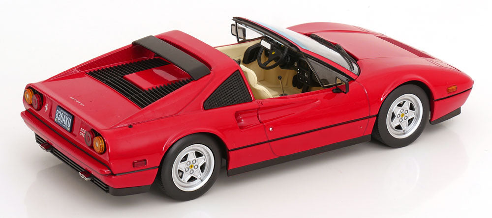 フェラーリ 328 GTS 1/18 KKスケール KKDC 180551 KK Scale 1985 Ferrari 328 GTS US Version Beverly HIlls Cop II