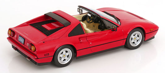 KK Scale 1985 Ferrari 328 GTS US Version Beverly HIlls Cop Rosso Corsa Red 1:18