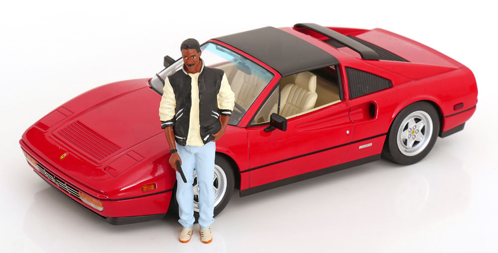 KK Scale 1985 Ferrari 328 GTS US Version Beverly HIlls Cop Rosso Corsa Red 1:18