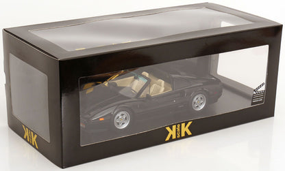 KK Scale 1985 Ferrari 328 GTS US Version Miami Vice Black 1:18