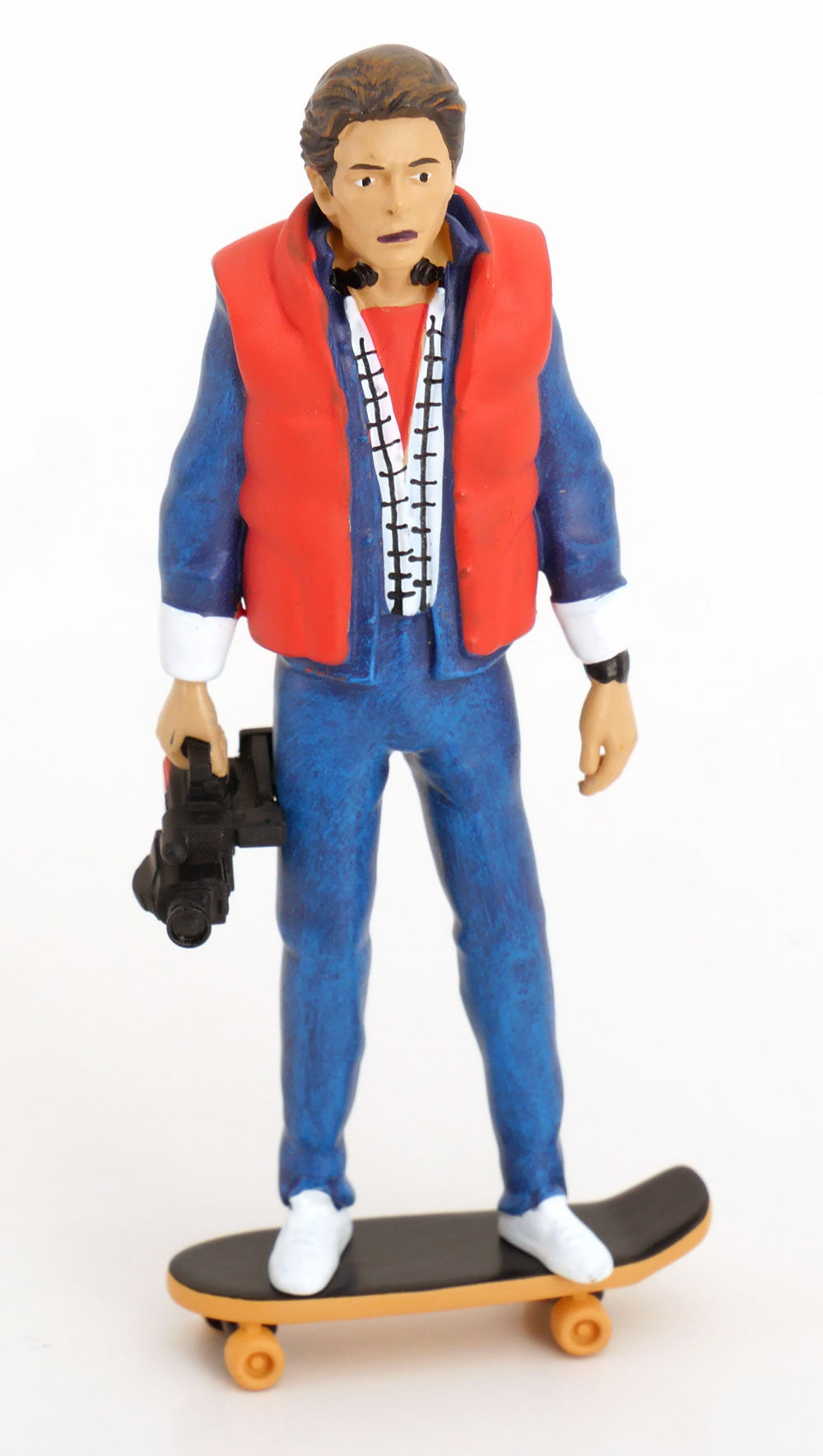 KK Scale - Figures - Marty McFly (Michael J. Fox) w/ Skateboard Back to the Future 1:18