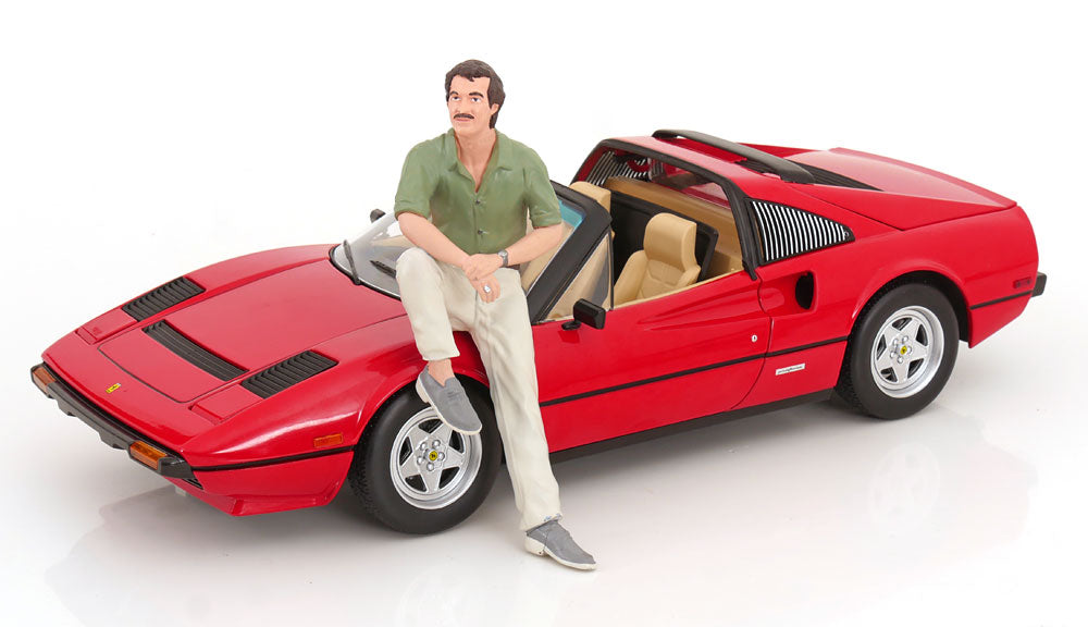 KK Scale 1982 Ferrari 308 GTS Quattrovalvole "Magnum P.I." Red 1:12