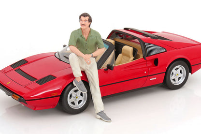 KK Scale - Figures - Thomas Magnum (TV Series Magnum P.I.) Sitting 1:12