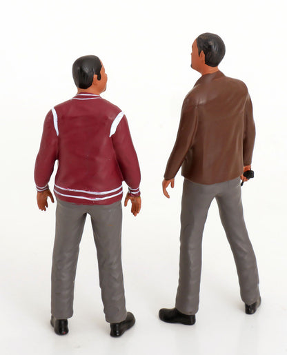 KK Scale - Figures - Mike Lowry & Marcus Burnett (Bad Boys Movie) Standing 1:18