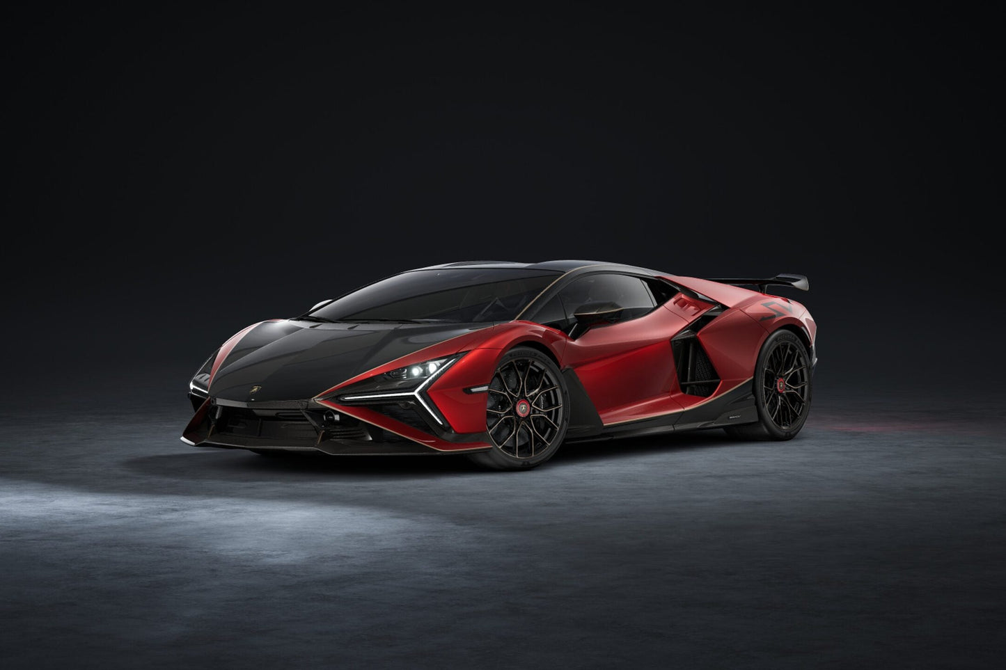 MR Models 2027 Lamborghini Revuelto SV Rosso Efesto (Red) 1:18 WITH DISPLAY