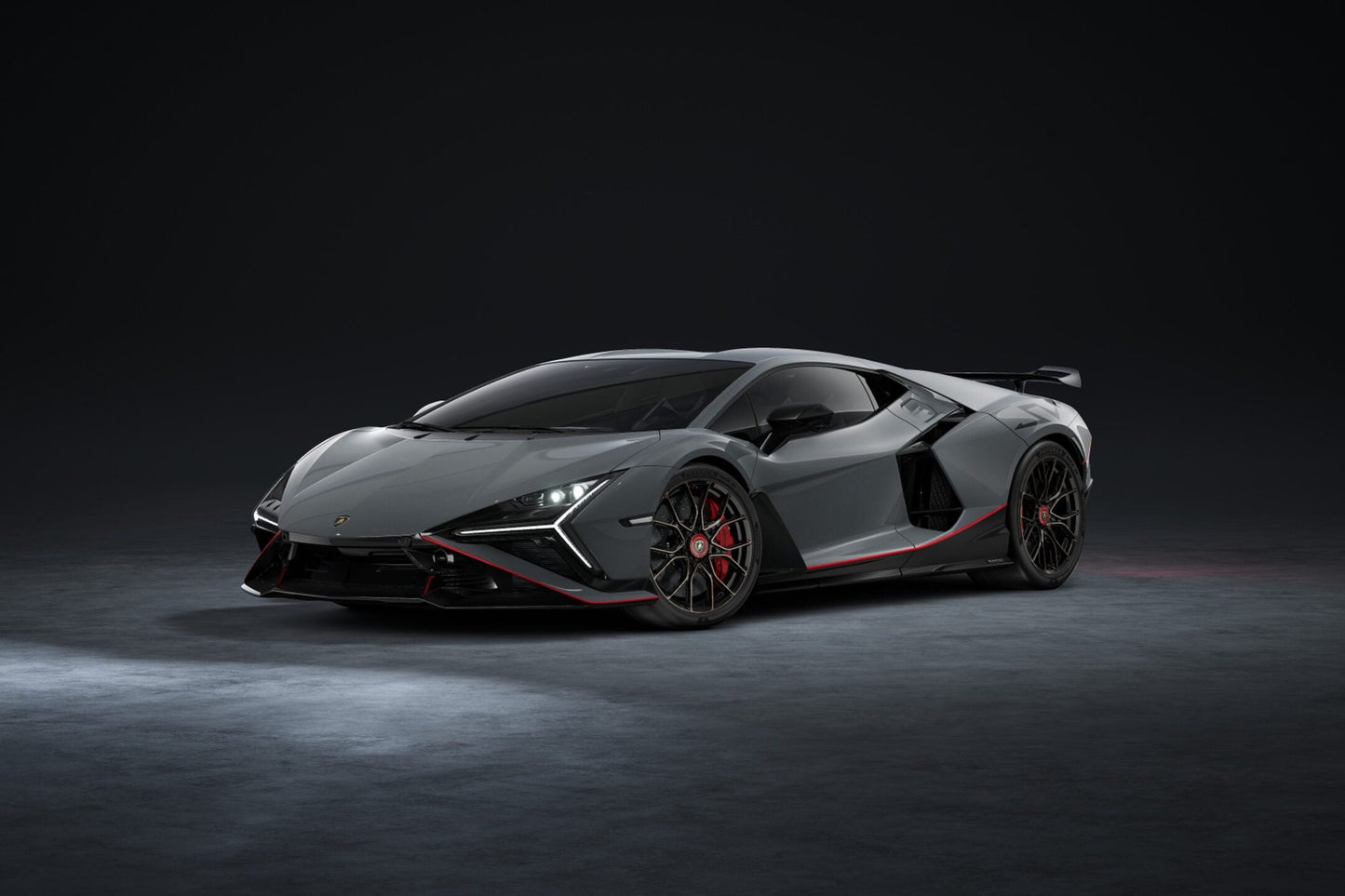 MR Models 2027 Lamborghini Revuelto SV Grigio Telesto (Grey) 1:18 WITH DISPLAY