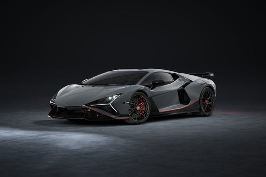 MR Models 2027 Lamborghini Revuelto SV Grigio Telesto (Grey) 1:18 WITH DISPLAY