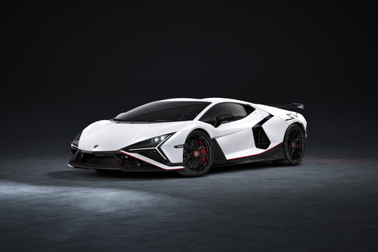 MR Models 2027 Lamborghini Revuelto SV Bianco Siderale (White) 1:18 WITH DISPLAY