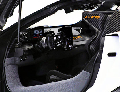 LCD Mclaren Senna GTR White 1:18