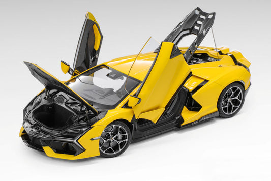 LCD 2024 Lamborghini Revuelto Yellow 1:18
