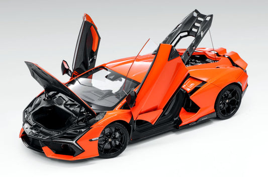 LCD 2024 Lamborghini Revuelto Orange 1:18