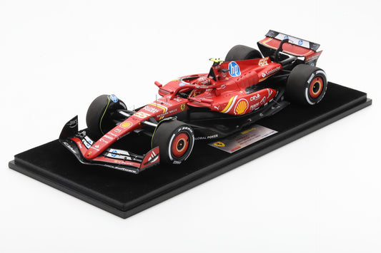 Looksmart Ferrari F1 SF-24 Team Scuderia #55 Winner Mexico GP (Sainz) Red 1:18