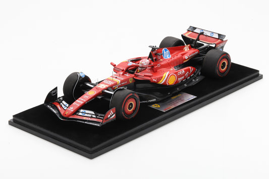 Looksmart Ferrari F1 SF-24 Team Scuderia #16 3rd Mexico GP (LeClerc) Red 1:18