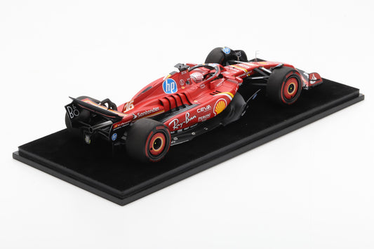 Looksmart Ferrari F1 SF-24 Team Scuderia #16 3rd Mexico GP (LeClerc) Red 1:18