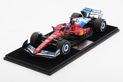 Looksmart Ferrari F1 SF-25 Team Scuderia #16 7th Miami GP 2025 (LeClerc) Red 1:18