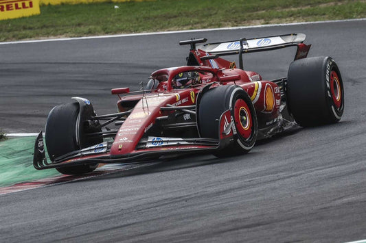 Looksmart Ferrari F1 SF-24 Team Scuderia #16 Winner Italy Monza GP 2024 (LeClerc) Red 1:18