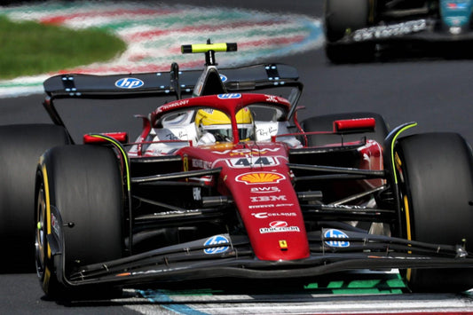 bburago 1/18 scale diecast SF-25 Ferrari Italy Monza GP Hamilton