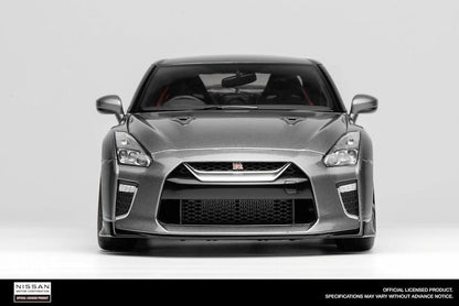 Motorhelix 2020 Nissan Skyline GT-R R35 Nismo Track Edition Dark Metal Grey 1:18