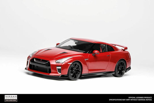 Motorhelix 2020 Nissan Skyline GT-R R35 Nismo Track Edition Vibrant Red 1:18