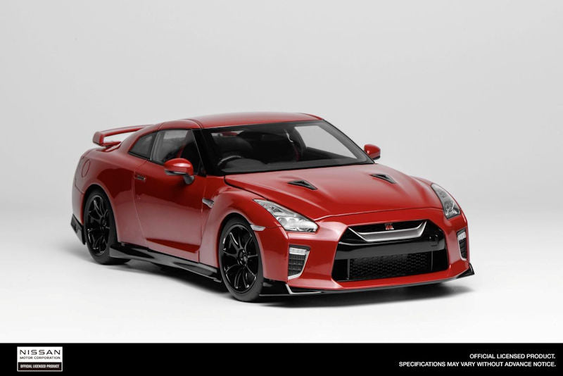 1/64 MOTORHELIX NISSAN Skyline GT-R R35 50e Anniversaire Édition Argent 64-014 EUR 31,64