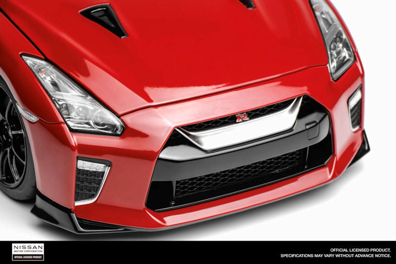 Motorhelix 2020 Nissan Skyline GT-R R35 Nismo Track Edition Vibrant Red 1:18