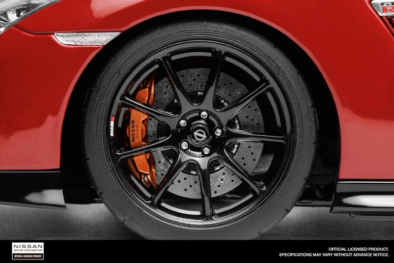 Motorhelix 2020 Nissan Skyline GT-R R35 Nismo Track Edition Vibrant Red 1:18