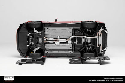 Motorhelix 2020 Nissan Skyline GT-R R35 Nismo Track Edition Vibrant Red 1:18