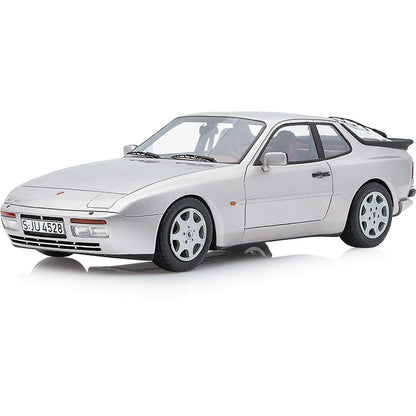 Schuco Porsche 944 Turbo Cup (Turbo S) Street Car Silver Metallic 1:18 Resin