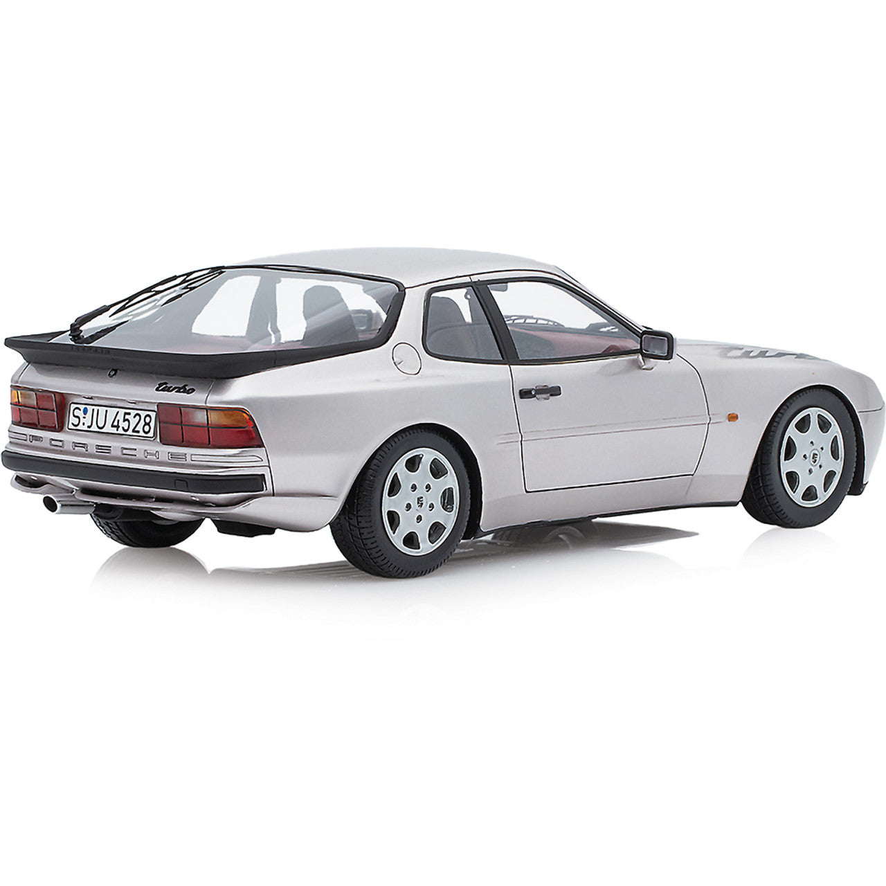 Schuco Porsche 944 Turbo Cup (Turbo S) Street Car Silver Metallic