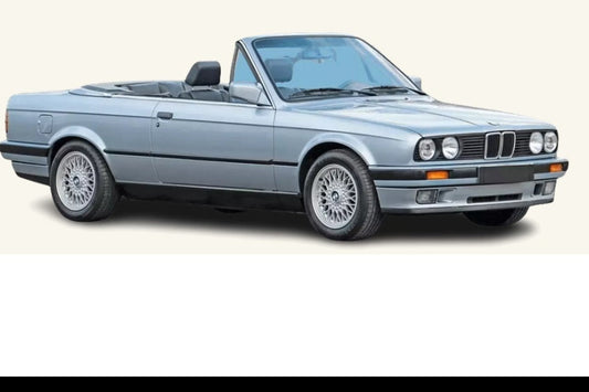 Norev 1991 BMW 325i E30 Convertible Glacier Blue Metallic 1:18