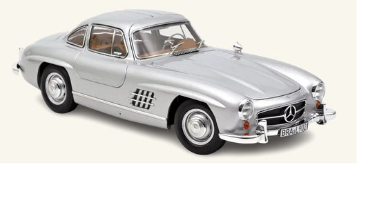Norev 1954 Mercedes-Benz SL Class 300SL (W198) Silver 1:18