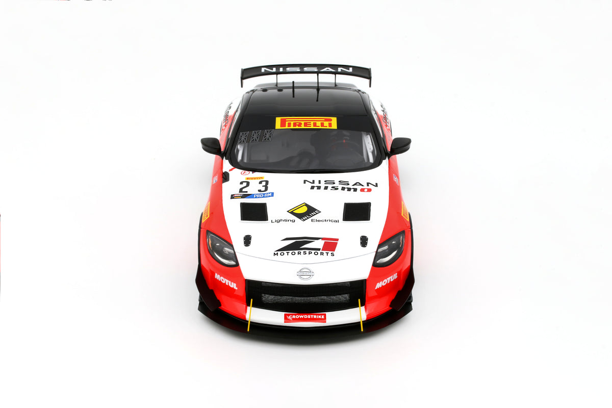 Otto 2023 Nissan 400 Z GT4 #23 White and Red 1:18