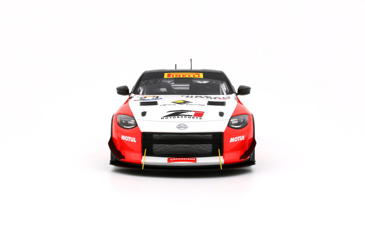 Otto 2023 Nissan 400 Z GT4 #23 White and Red 1:18