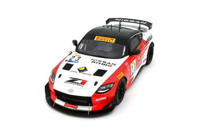 Otto 2023 Nissan 400 Z GT4 #23 White and Red 1:18