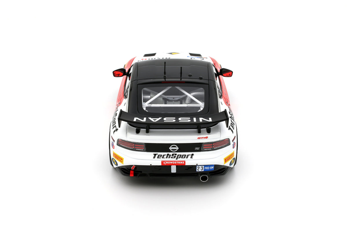Otto 2023 Nissan 400 Z GT4 #23 White and Red 1:18