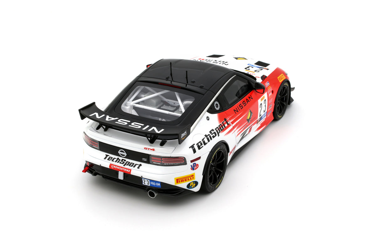 Otto 2023 Nissan 400 Z GT4 #23 White and Red 1:18
