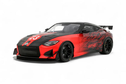 Otto 2022 Nissan 400 Z GT4 #23 SEMA Show 2022 Black and Red 1:18