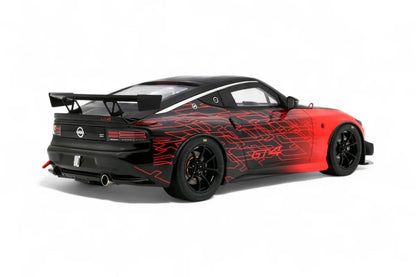 Otto 2022 Nissan 400 Z GT4 #23 SEMA Show 2022 Black and Red 1:18