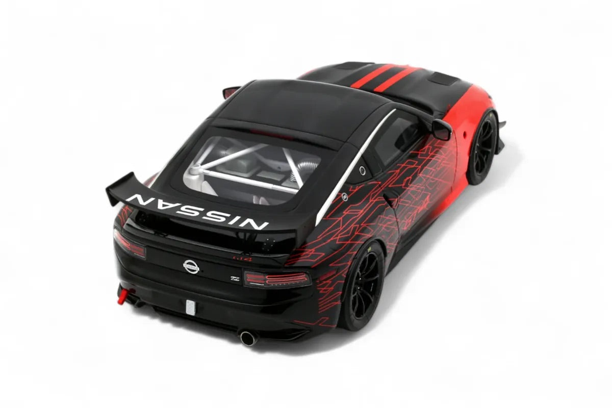 Otto 2022 Nissan 400 Z GT4 #23 SEMA Show 2022 Black and Red 1:18