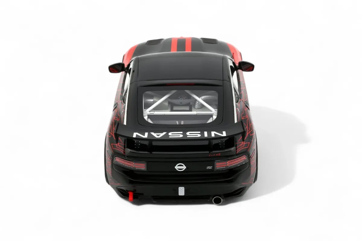 Otto 2022 Nissan 400 Z GT4 #23 SEMA Show 2022 Black and Red 1:18